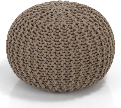 Pouf e Panche Pouf POSH, beige