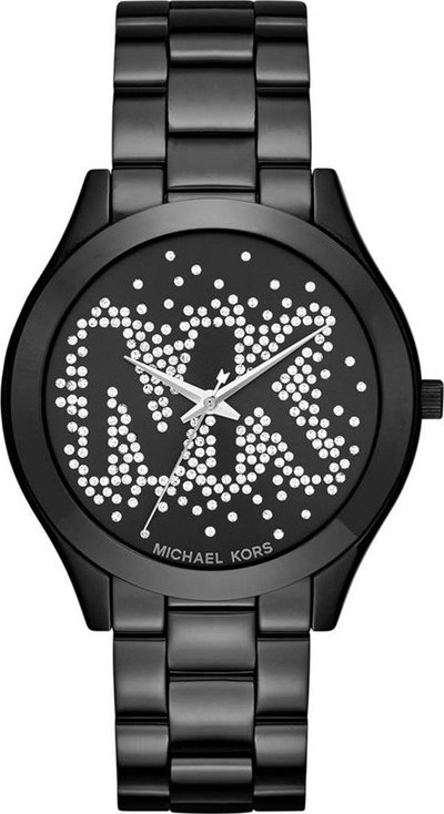 Orologi Michael Kors Orologio da Polso Micheal Kors con cinturino in acciaio, movimento al Quarzo Nero