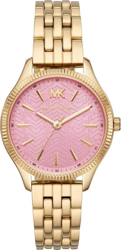 Orologi Michael Kors Orologio da Polso Micheal Kors con cinturino in acciaio, movimento al Quarzo Oro giallo