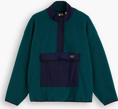 Maglie Felpa Collo a lupetto in pile
