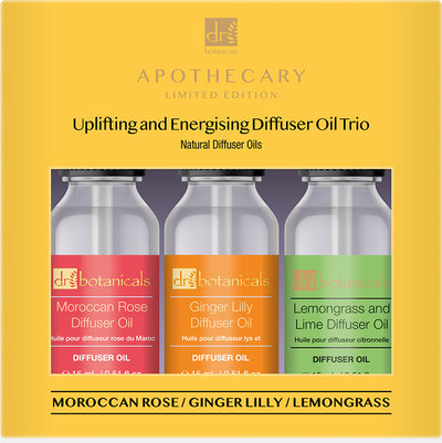 Trio di oli per diffusore rinvigorenti ed energizzanti