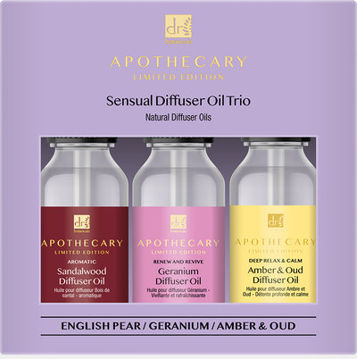 Trio di oli per diffusore sensuali