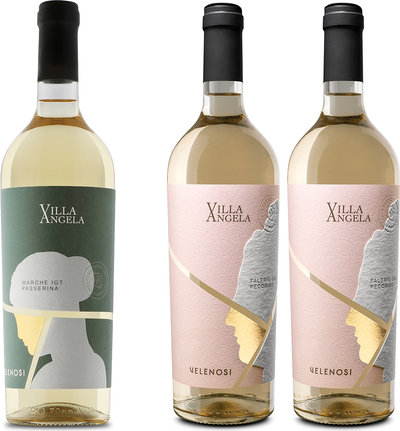 Selezioni miste 3 bottiglie miste: 1 Passerina Villa Angela 2023- 2 Pecorino Villa Angela 2023
