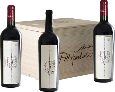 Vini rossi 3 bottiglie miste in cassetta di legno: 2 Bolgheri DOC Superiore 2019 - 1 Bolgheri DOC 2020
