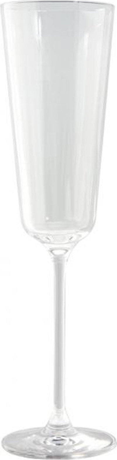 Bicchieri Set 6 Flute 240ML RINASCIMENTO, trasparente