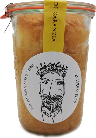 Dolci delle Feste Babà Artigianale in Vaso Cottura al Limoncello 400 gr