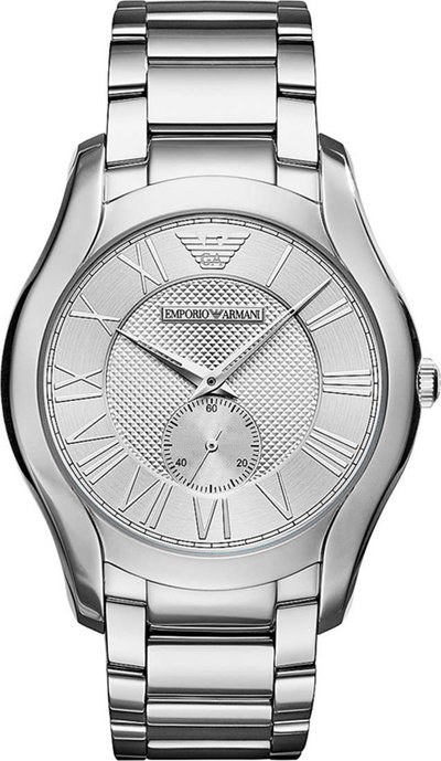 Orologi Orologio da Polso Emporio Armani con cinturino in acciaio movimento al Quarzo Argento