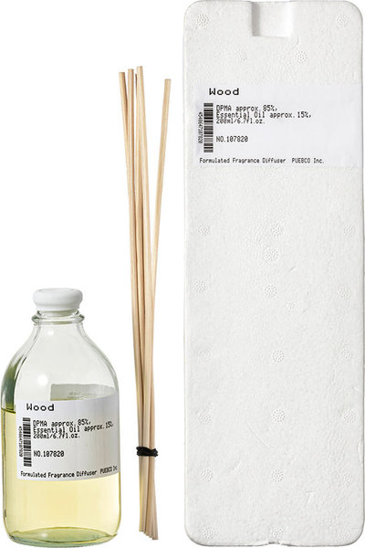 Fragranze Diffusore di fragranze formulato in legno trasparente