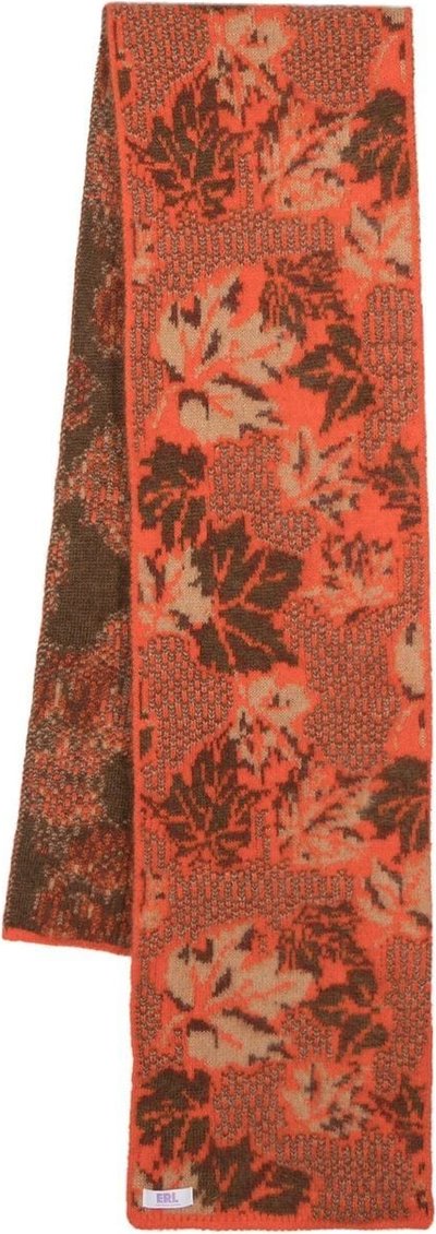 Sciarpa jacquard girocollo lavorata a maglia