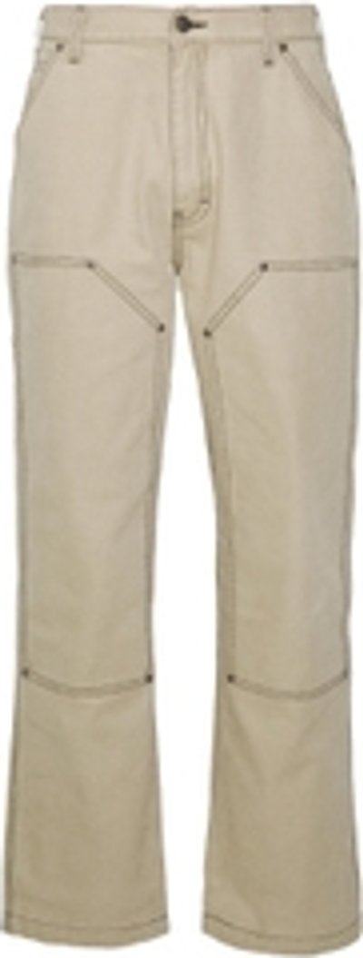 Pantaloni Utility in tela Madras Duck