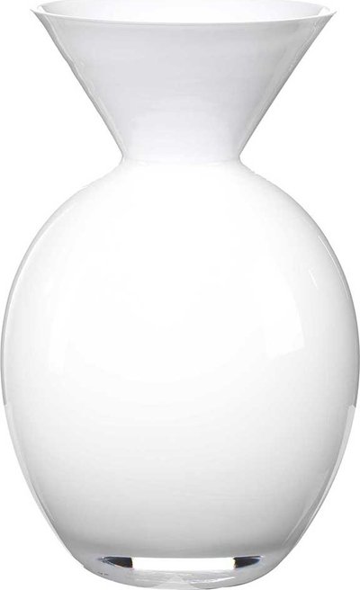 Oggetti funzionali Pallottino vaso h.20 cm opale