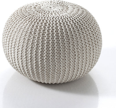 Pouf e Panche Pouf Like Cream