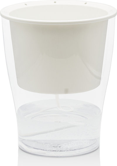 Giardinaggio Vaso autoinnaffiante per esterno / internoRaffy Large, bianco