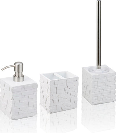 Accessori Set bagno Wall white