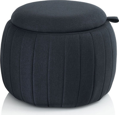 Poufs et Bancs Pouf avec conteneur CHRIS bleu