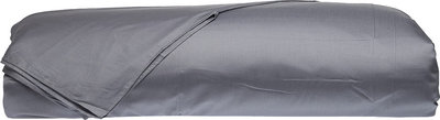 Biancheria Letto Lenzuolo elastico, grigio fumo 108M - piazza e mezzo