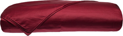 Biancheria Letto Lenzuolo elastico, bordeaux 179X - piazza e mezzo