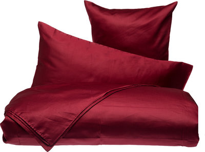 Biancheria Letto Parure letto, bordeaux 179X - singolo