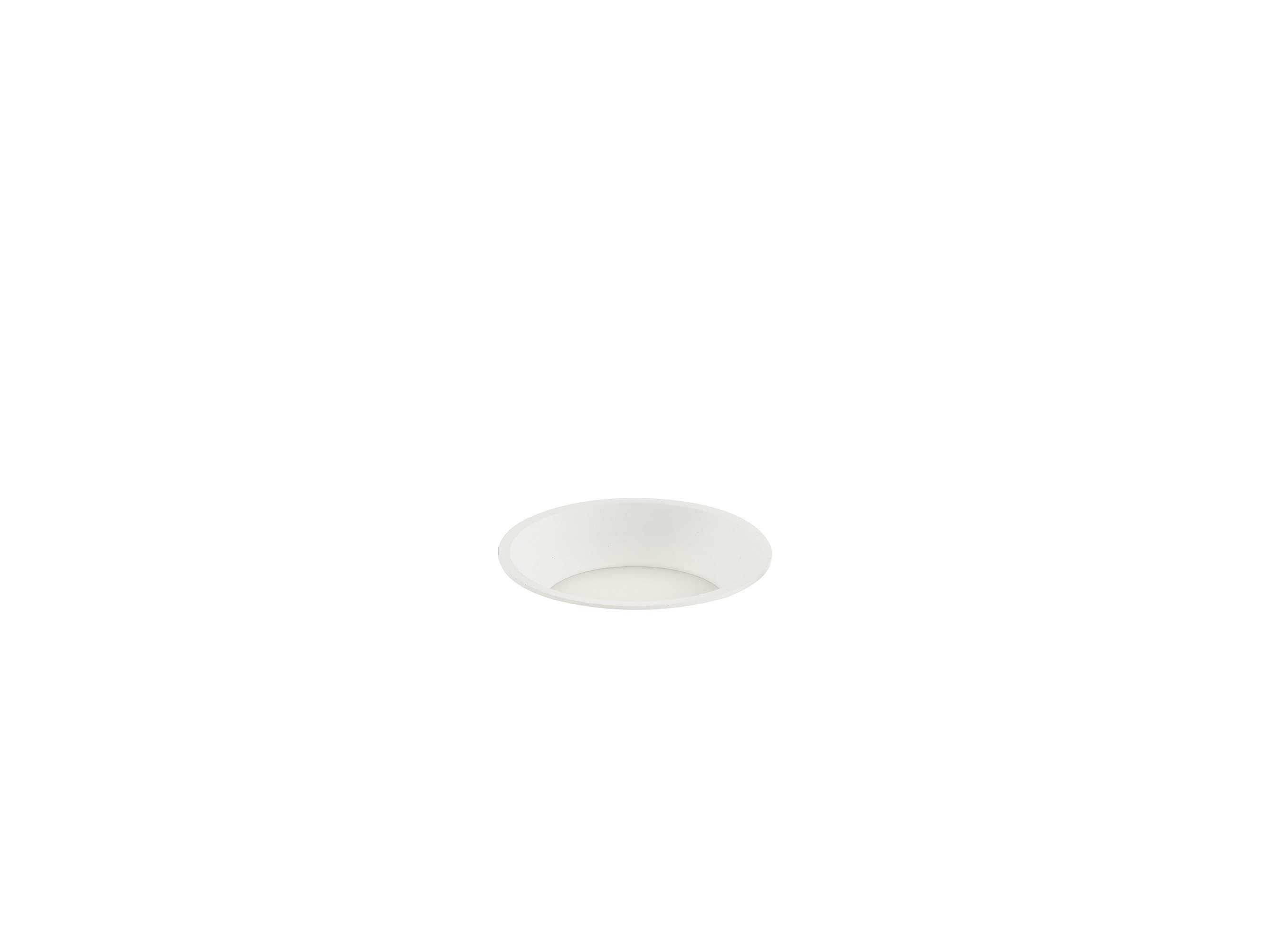 Image of Incasso Led Xanto Tondo Bianco Satinato Con Luce Antiflesso 18w 5000k (luce Fredda) 15,4x5,5 .