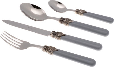 Set 24 pezzi tavola linea CLASSIC, grigio