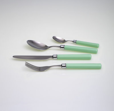 Set 24 pezzi tavola linea SIMPLE, verde chiaro
