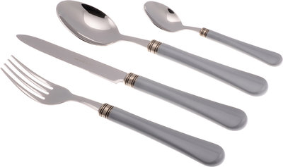 Set 24 pezzi tavola linea GIULIETTA, grigio