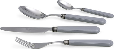 Set 24 pezzi tavola linea MISTRAL, grigio