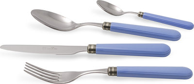 Set 24 pezzi tavola linea MISTRAL, azzurro