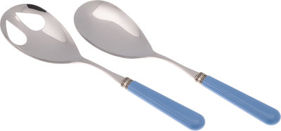 Set 2 pezzi insalata linea MISTRAL, azzurro