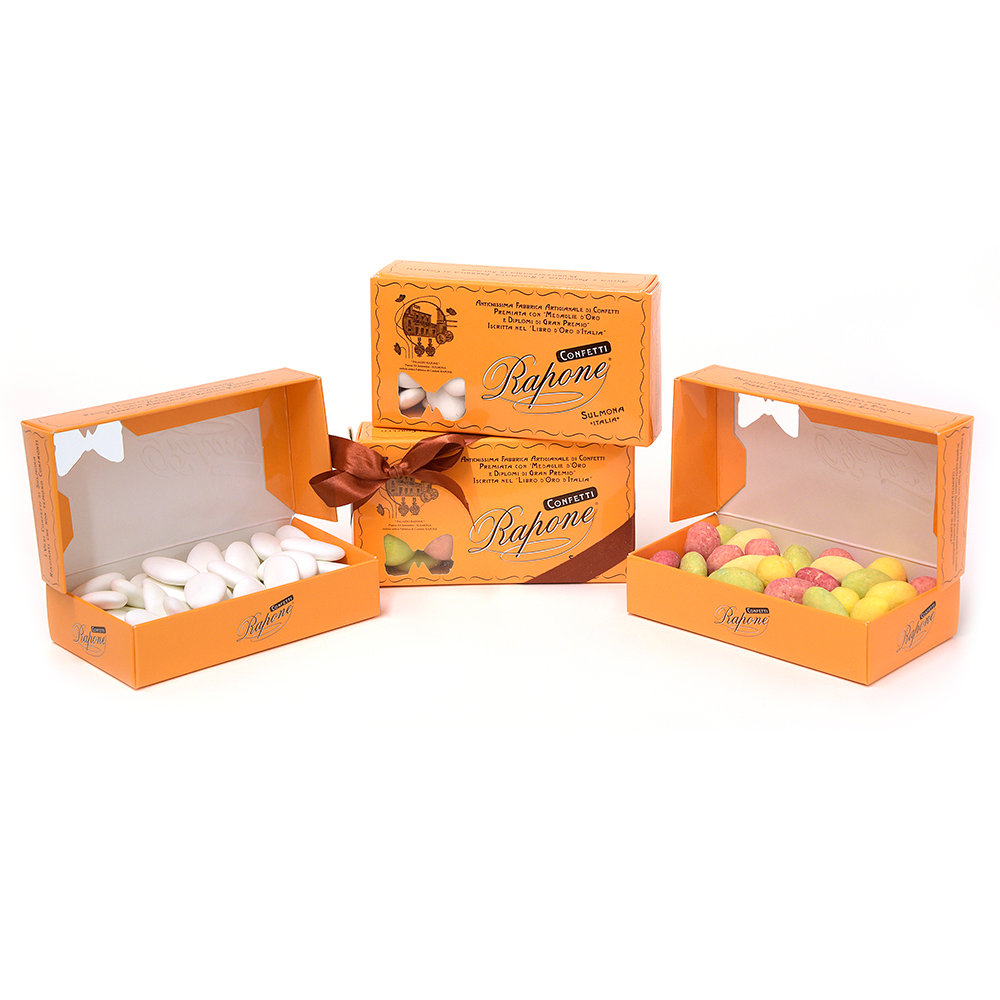 Confetti alla mandorla avola Confetti frutta mix Confetti Rapone