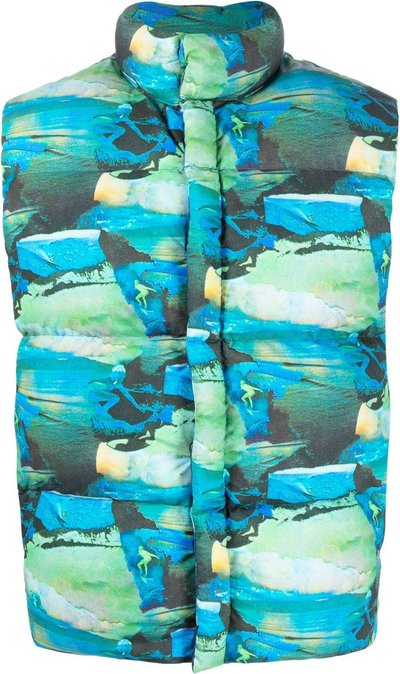 Gilet Gilet trapuntato trapuntato unisex stampato