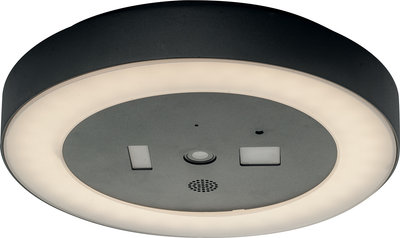 Outdoor Plafoniera Led Per Esterno Zoom 30w Con Videocamera di Full Duplex Audio e Wi-fi