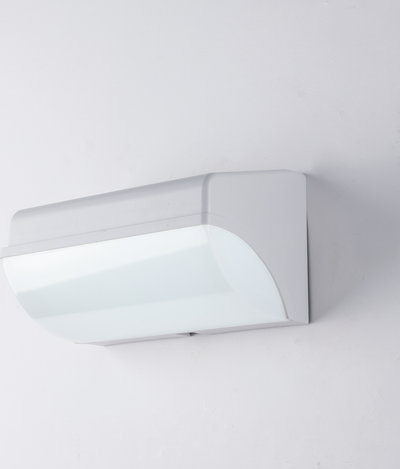 Outdoor Applique da Parete Border Bianca 30 w 2700 Lumen 4000k (luce Naturale)ip65 Ermetico e Resistente All'acqua, Adatto ad Bienti Esterni