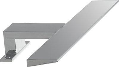 Lampade da parete Applique Led Per Specchio Wally Cromo 8w 4000k e Naturale) Ip44