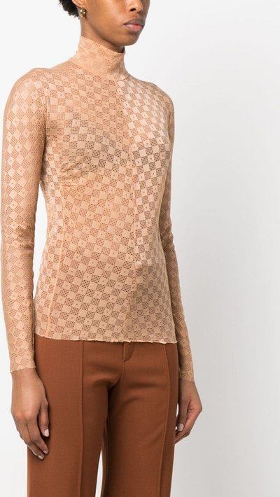 Camicie Camicia Damier in pizzo