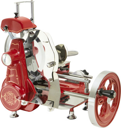Taglio Affettatrice manuale a volano domestica B2, rosso