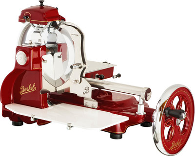 Taglio Affettatrice manuale a volano domestica B3, rosso