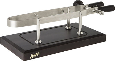 Morsa per prosciutto Italiano con base in legno scuro