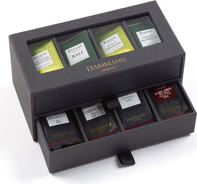 Tè 24H/24 confezione regalo con cassetti avana 56 filtri
