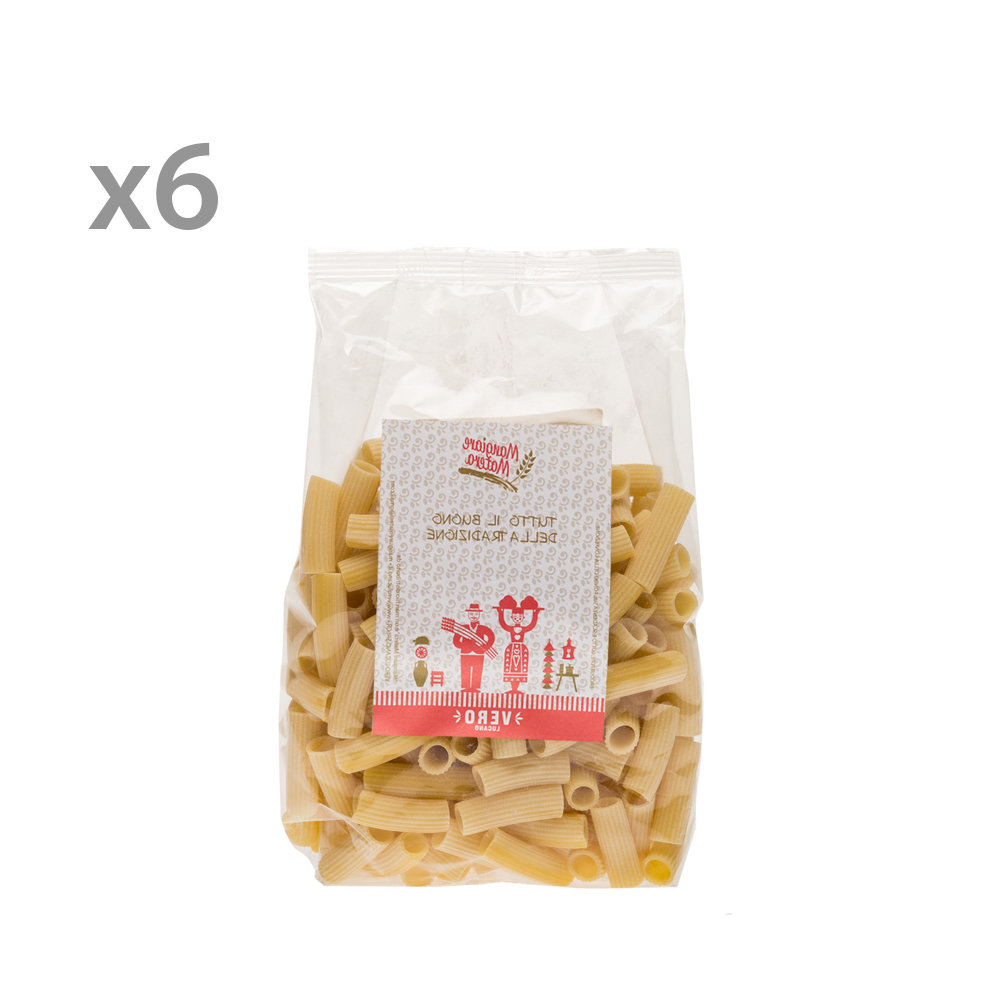 6 Confezioni di Pasta secca Rigatoni