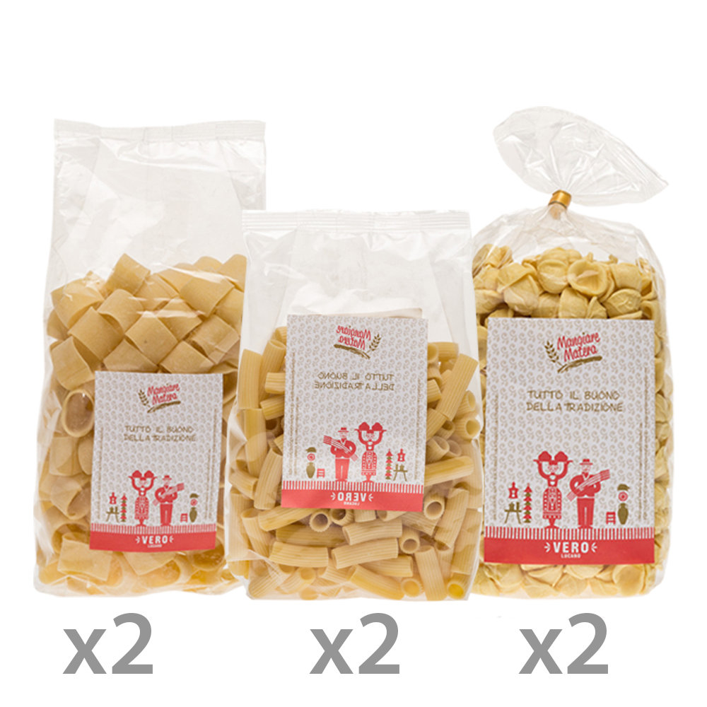 Box Pasta: 6 confezioni di Pasta secca assortite