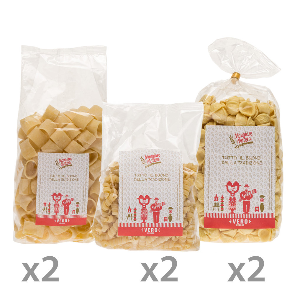 Box Pasta: 6 confezioni di Pasta secca assortite