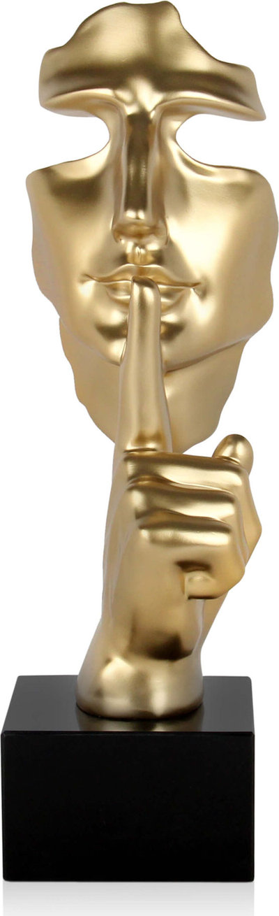 Oggetti decorativi Adm - Scultura in Resina 'viso Astratto Uomo'