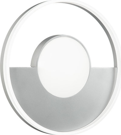 Lampade da soffitto Plafoniera ELISA a LED in metallo silver - grande