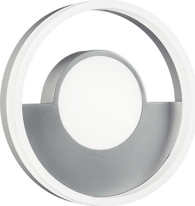 Lampade da soffitto Plafoniera ELISA a LED in metallo silver - piccola