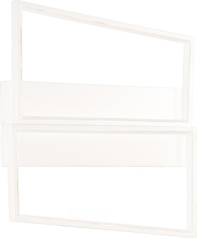 Lampade da soffitto Plafoniera LED SQUARE, bianco - piccola