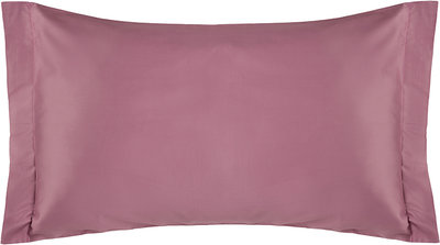 Cuscini e Federe Coppia Federe A Due Volani Raso Rosa Nostalgia