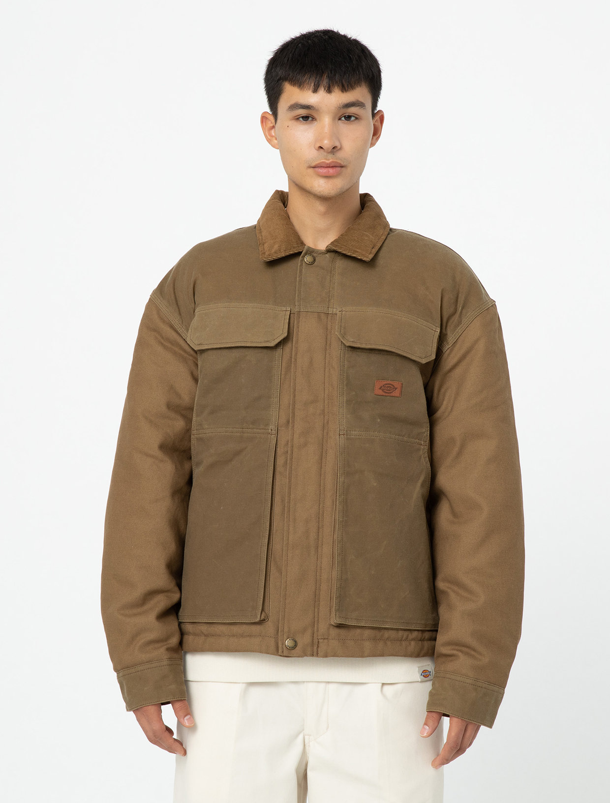 Image of Lucas Waxed Pocket Front Jacket Dk0a4yjig441