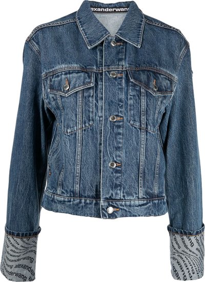 Giacche Logo Wave Trucker Jacket 4dc3232136