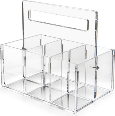Couverts Bon ton p/couverts 6 pcs avec manche transparent.